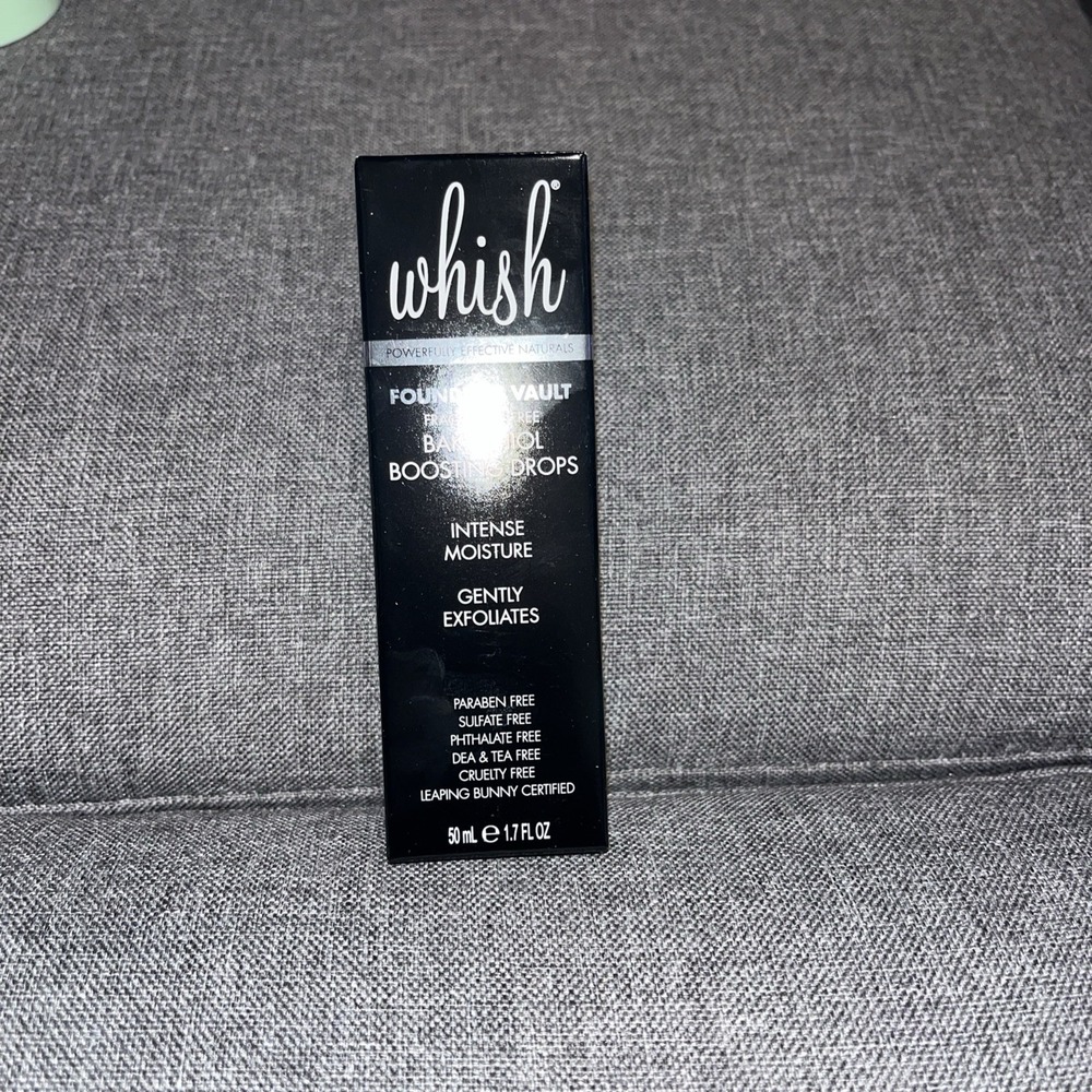 Whish Founders Vault Bakuchiol Boosting Drops 1.7 Fl.oz. 50 Ml